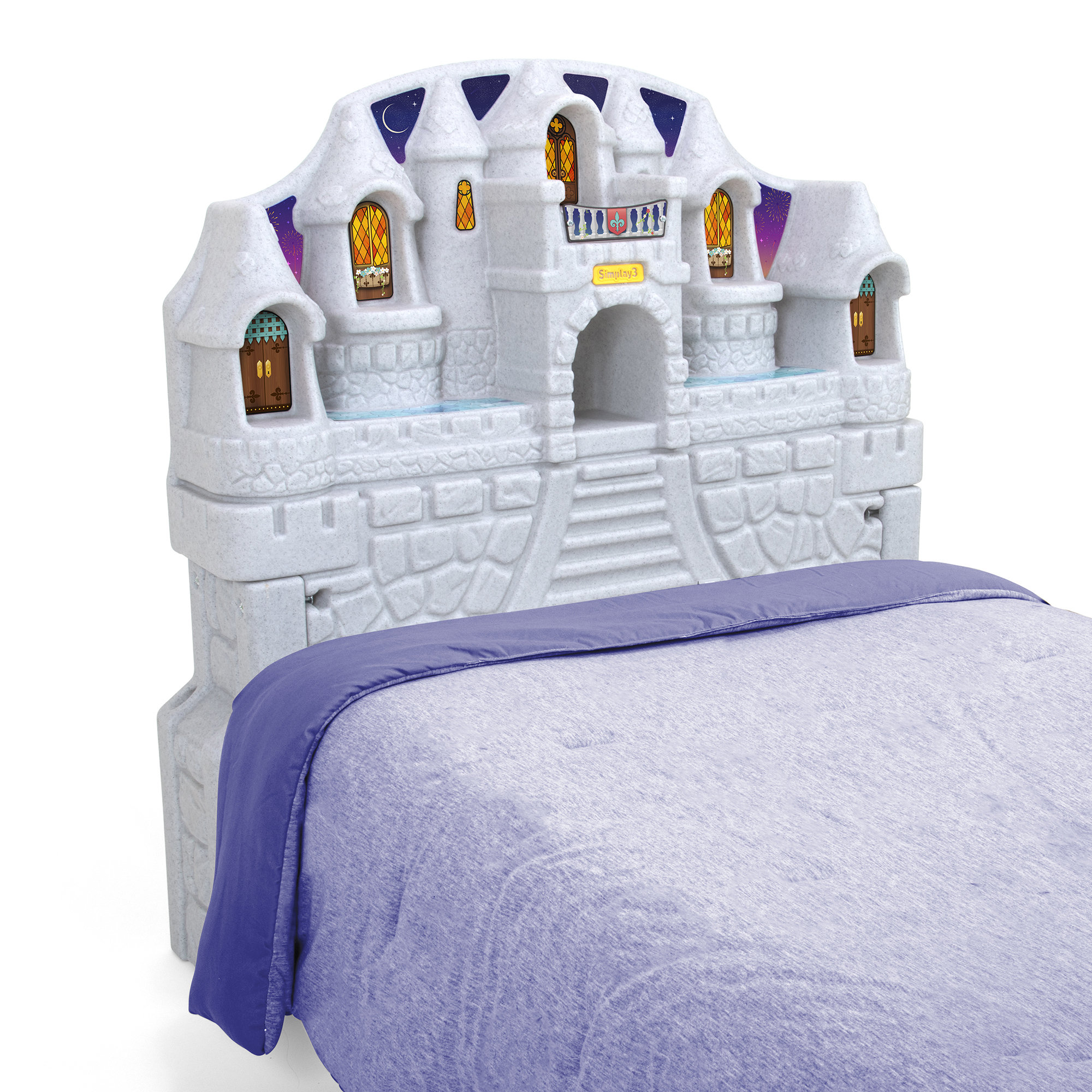 Simplay3 Imagination Castle Twin Panel Headboard Reviews Wayfair